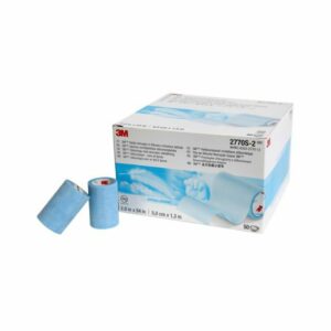 3M Micropore S Silicone Medical Tape, 2 Inch x 1-1/2 Yard, Blue 1