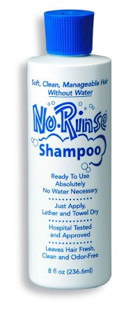 No-Rinse Rinse-Free Shampoo, 8 oz. Bottle
