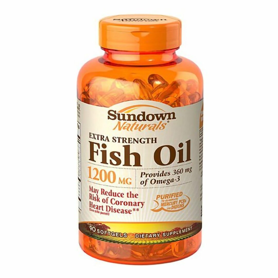 Sundown Naturals Fish Oil Omega-3 Supplement