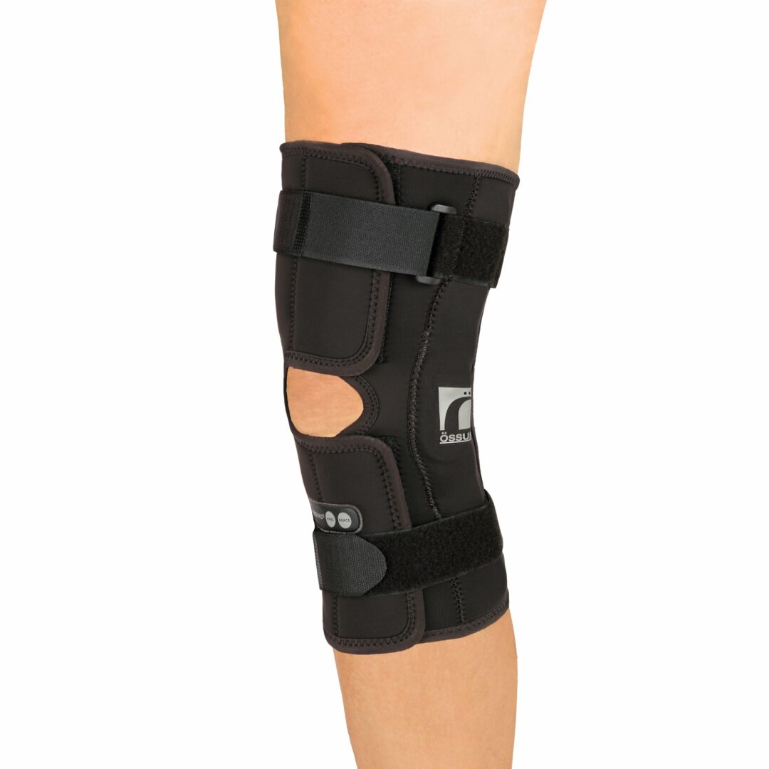 Ossur Rebound Wraparound / Open Patella Hinged Knee Brace, Medium
