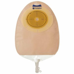 SenSura One-Piece Drainable Transparent Urostomy Pouch, 10-3/8 Inch Length, 3/8 to 3 Inch Stoma