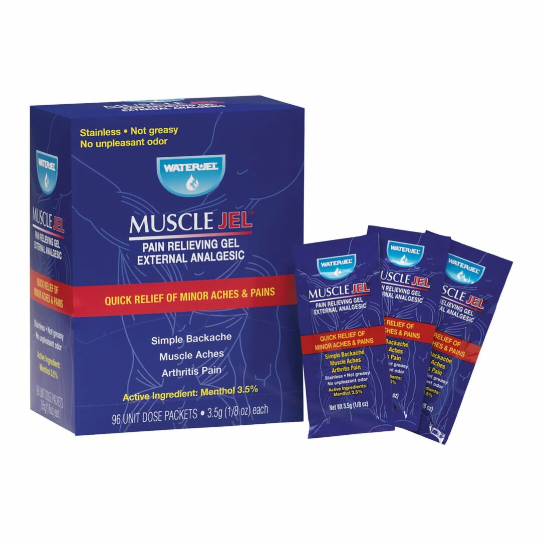 Muscle Jel Menthol Topical Pain Relief