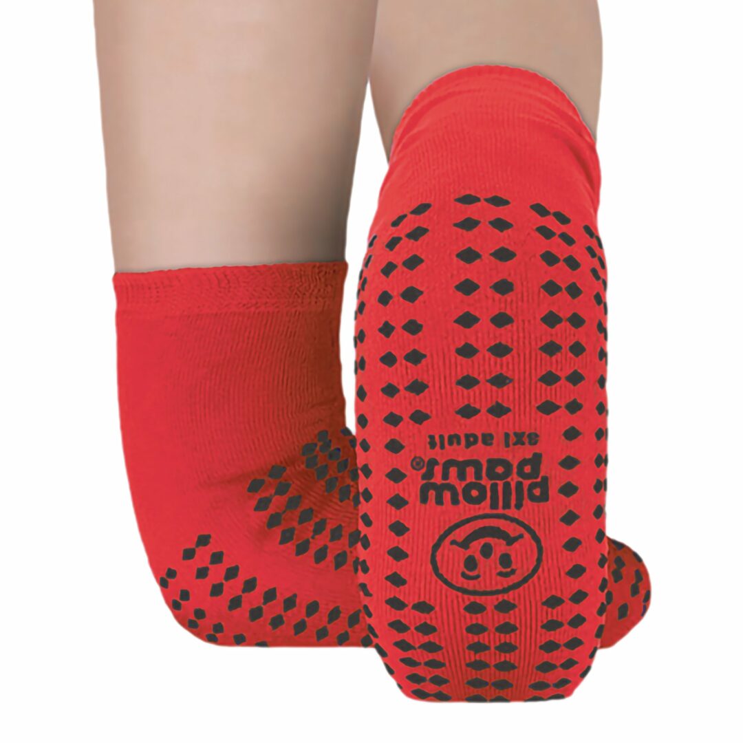 TredMates Ankle High Single Imprint Slipper Socks, 3X-Large
