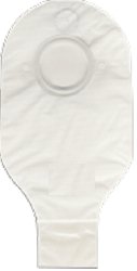 Securi-T Two-Piece Drainable Transparent Filtered Ostomy Pouch, 12 Inch Length, 2¾ Inch Flange 1