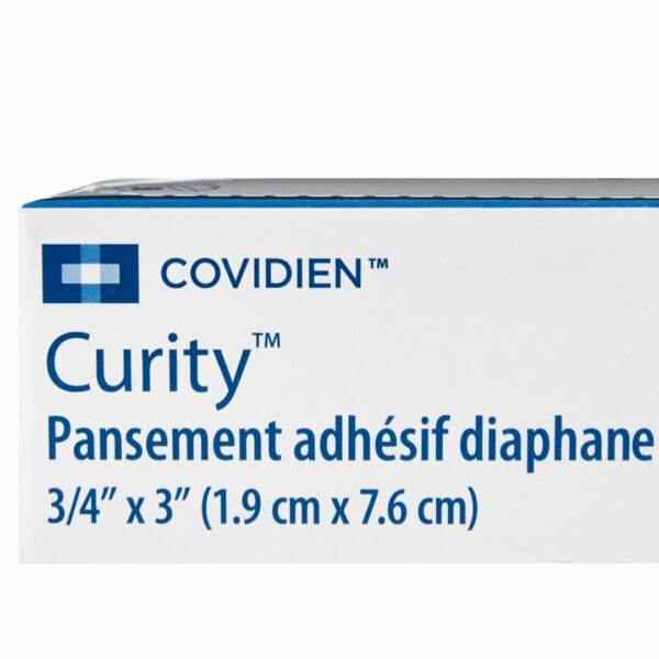 Curity Sheer Adhesive Strip, ¾ x 3 Inch