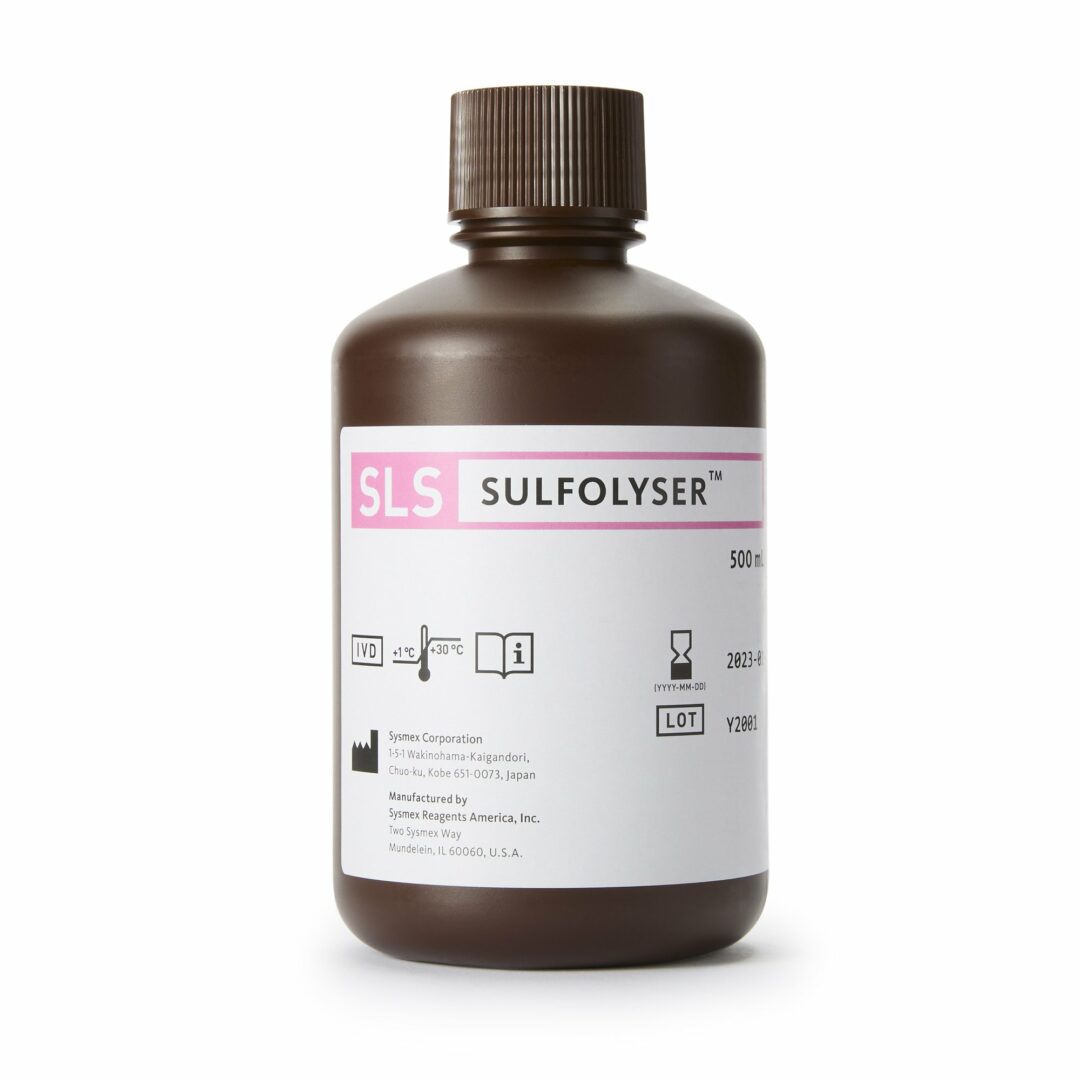 Sulfolyser for use with Sysmex Automated Hematology Analyzers