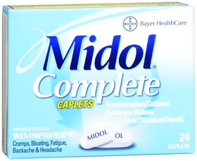 Midol Complete Acetaminophen / Caffeine / Pyrilamine Maleate Cramp Relief