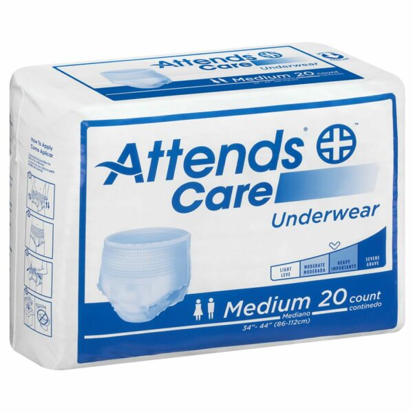 Attends Care Moderate Absorbent Underwear, Regular