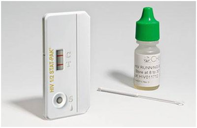 HIV 1/2 STAT-PAK Infectious Disease Immunoassay Rapid Test Kit