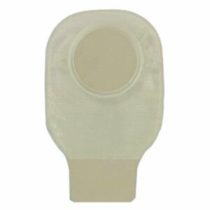 Securi-T Two-Piece Drainable Opaque Ostomy Pouch, 9 Inch Length, 1½ Inch Flange 1