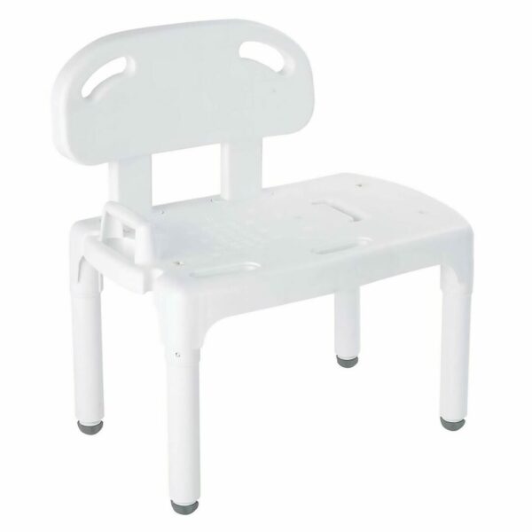 Carex Bath Transfer Bench, 17½ to 22½ Seat Height