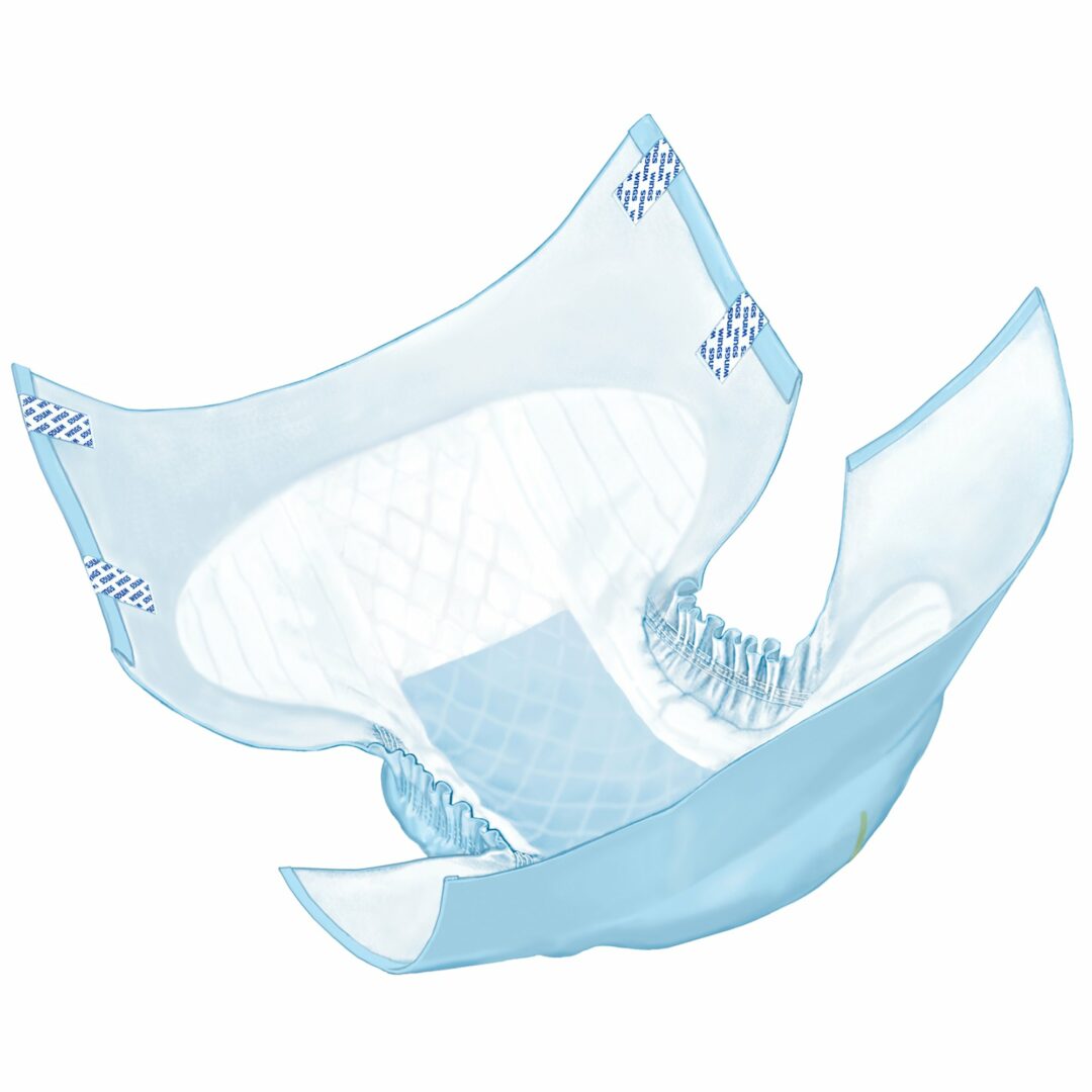 Wings Plus Heavy Absorbency Incontinence Brief, Extra Large