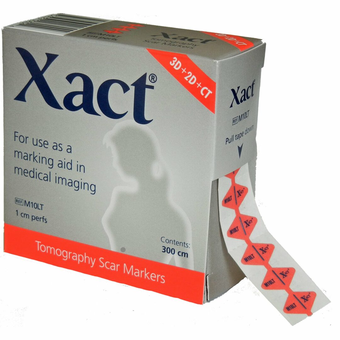 Mammography Tomosynthesis Scar Marker Xact Plastic with 1 cm Perforations