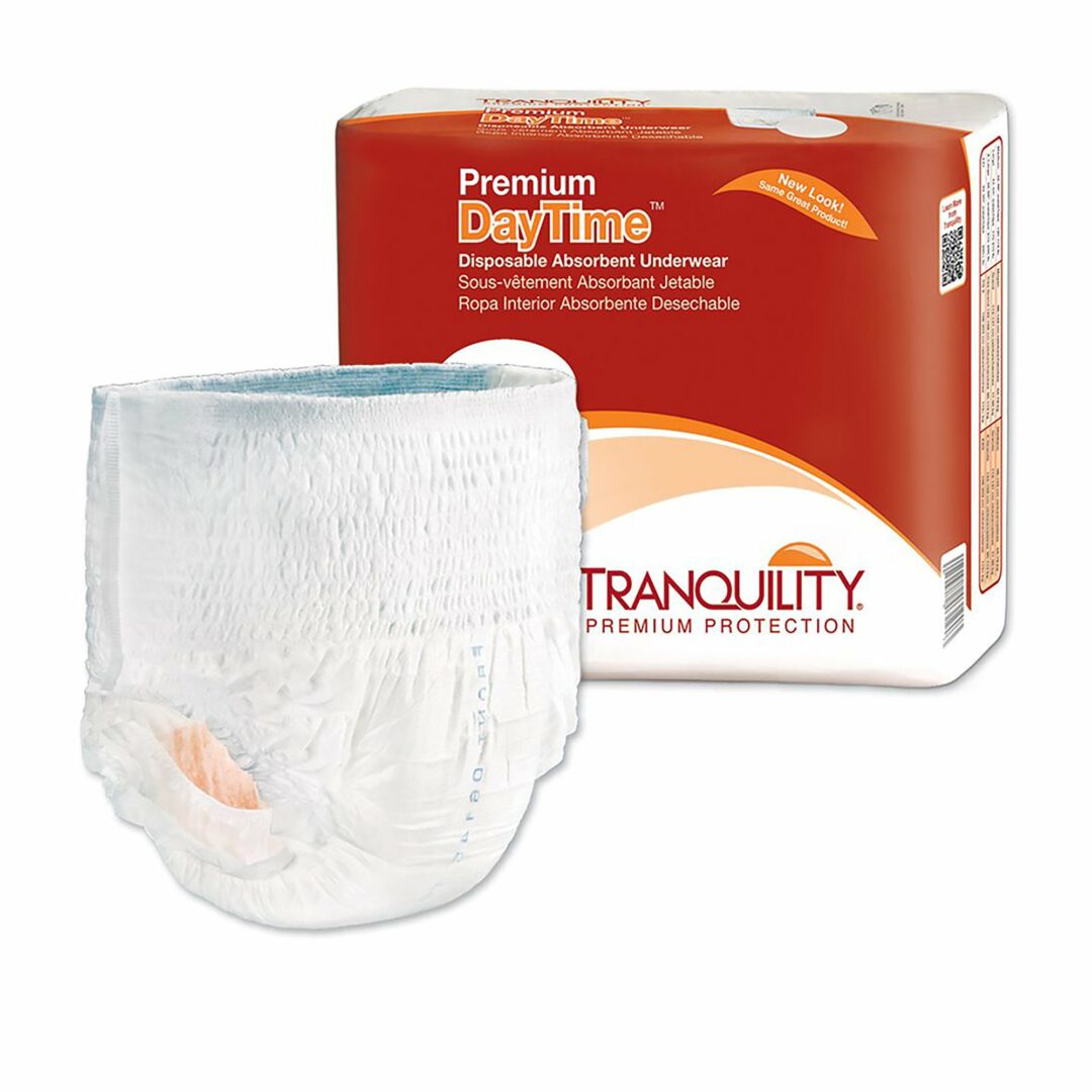 Tranquility Premium DayTime Heavy Protection Absorbent Underwear, 2X-Large