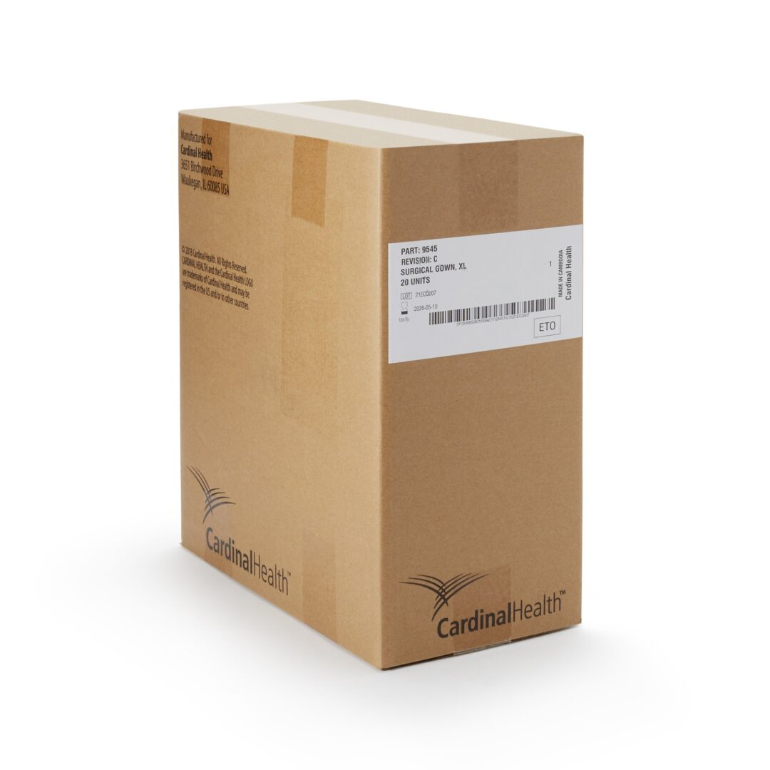 Cardinal Health Astound NonReinforced Surgical Gown, 3Layer